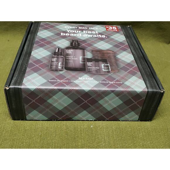 Beard + Face Wash, Beard Oil, Beard Butter + Beard Comb - Picture 5 of 6